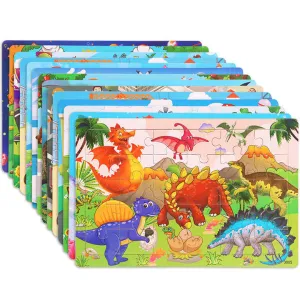 وصل حديثا 30 قطعة من لوحة الغموض والألغاز . New Arrival 30 Pieces Wooden Puzzles Mystery