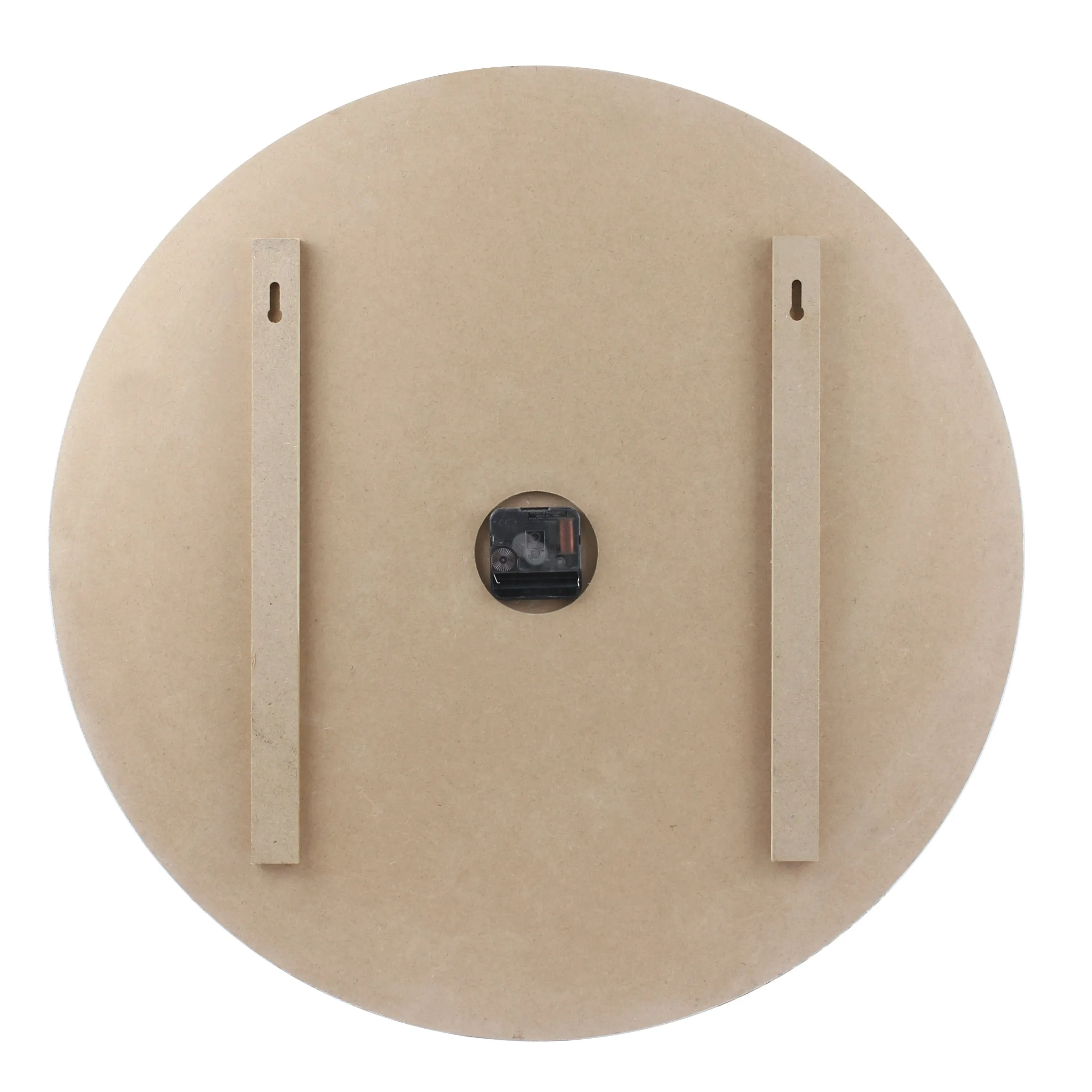 23.6” Roman Numeral Wooden MDF Wall Clock (WS)