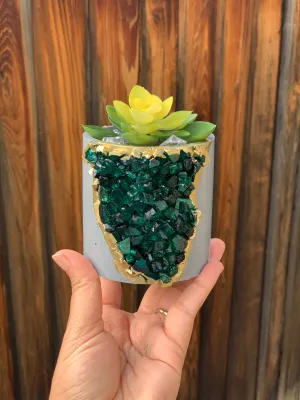3D Geode Succulent Planter - 3x3'