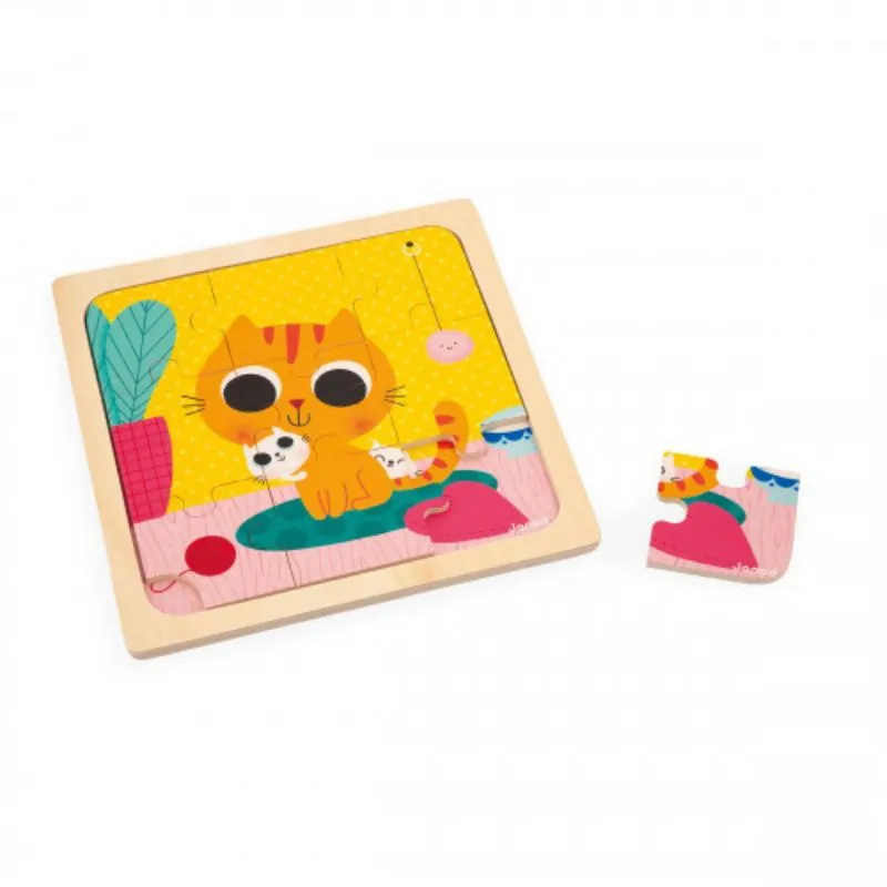 9 Piece Wooden Puzzle