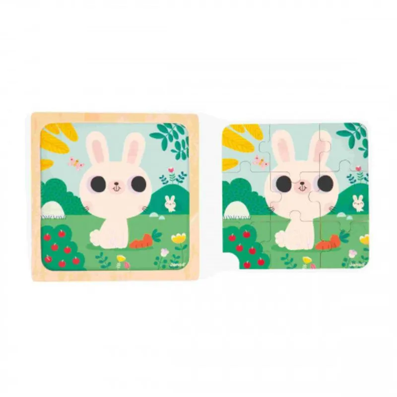 9 Piece Wooden Puzzle