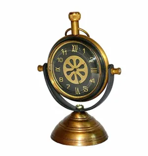 A R S Enterprises Handmade Antique Watch & Clock Stand Vintage Maritime Brass Collectible Desktop Décor