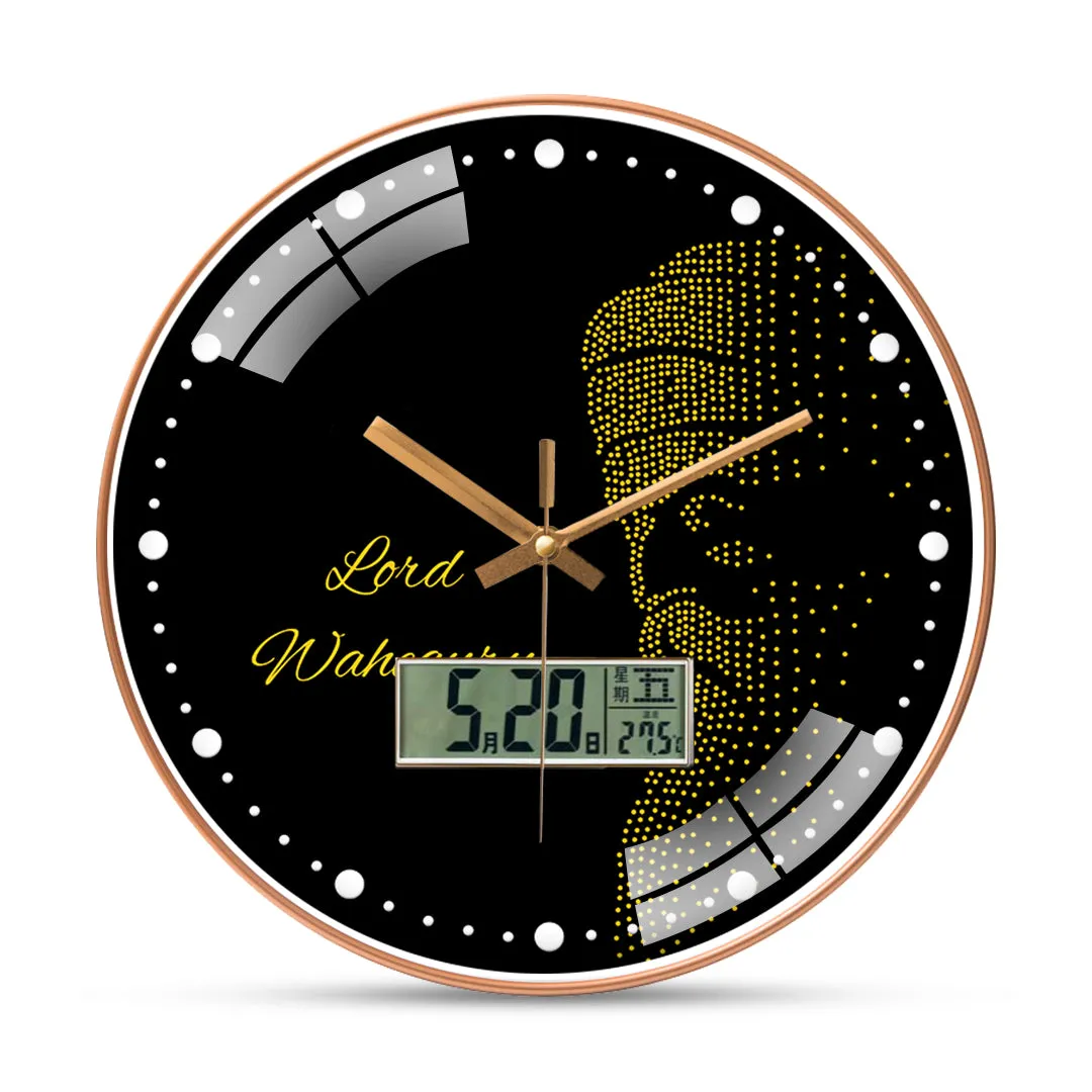 Abstract sikhism wall clock