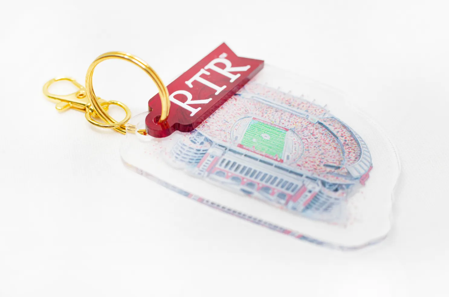 Acrylic Stadium Keychains