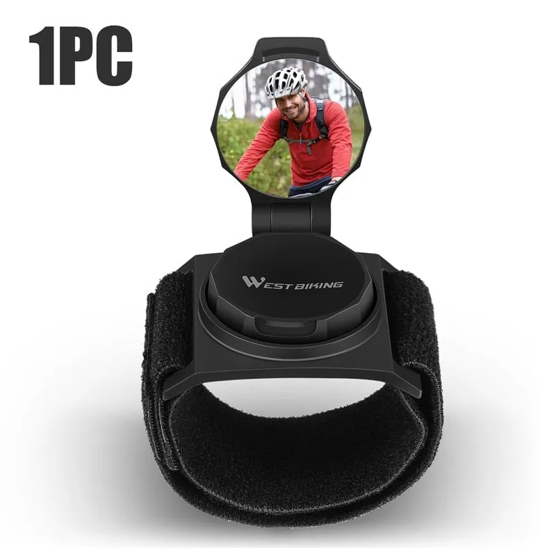 Adjustable Rear View Wrist Wear Mirror