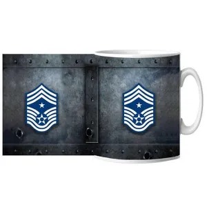 Air Force USAF Command Chief Master Sergeant Ceramic Mug 15 oz