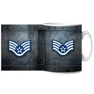 Air Force USAF Staff Sergeant Ceramic Mug 15 oz