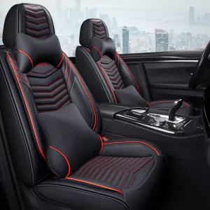 All Seasons Full Surround Seat Cover Leather Seat Cover Net Red Seat Cushion