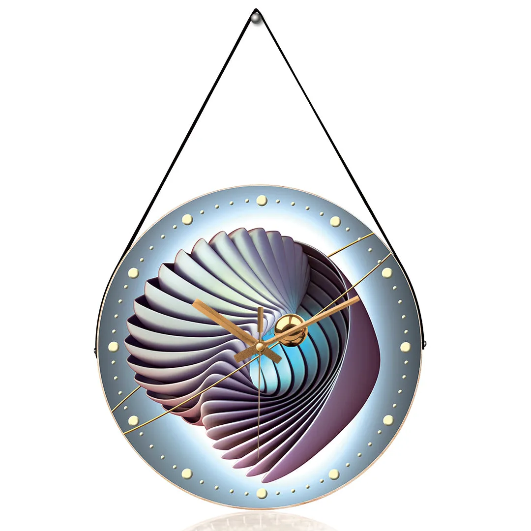 Attractive abstract wall clock