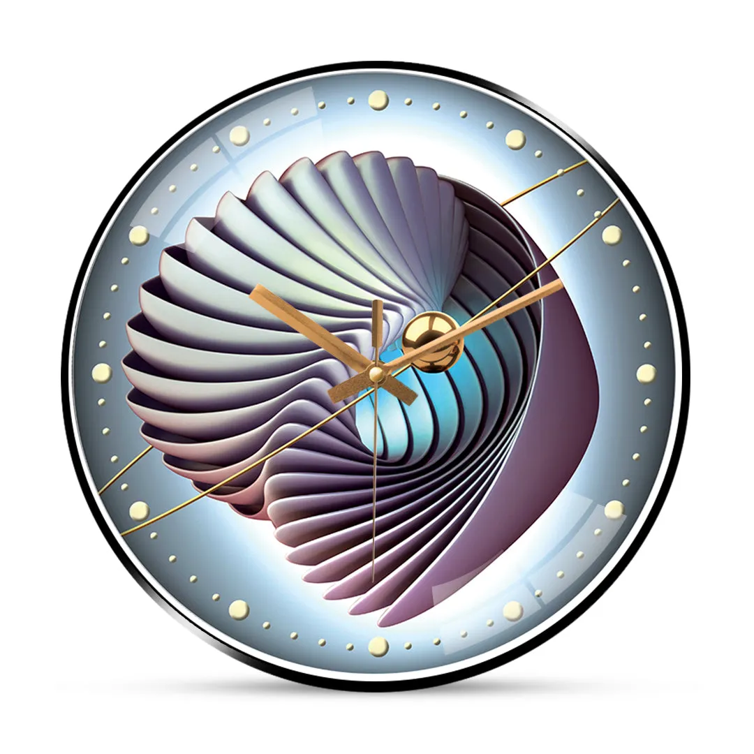 Attractive abstract wall clock