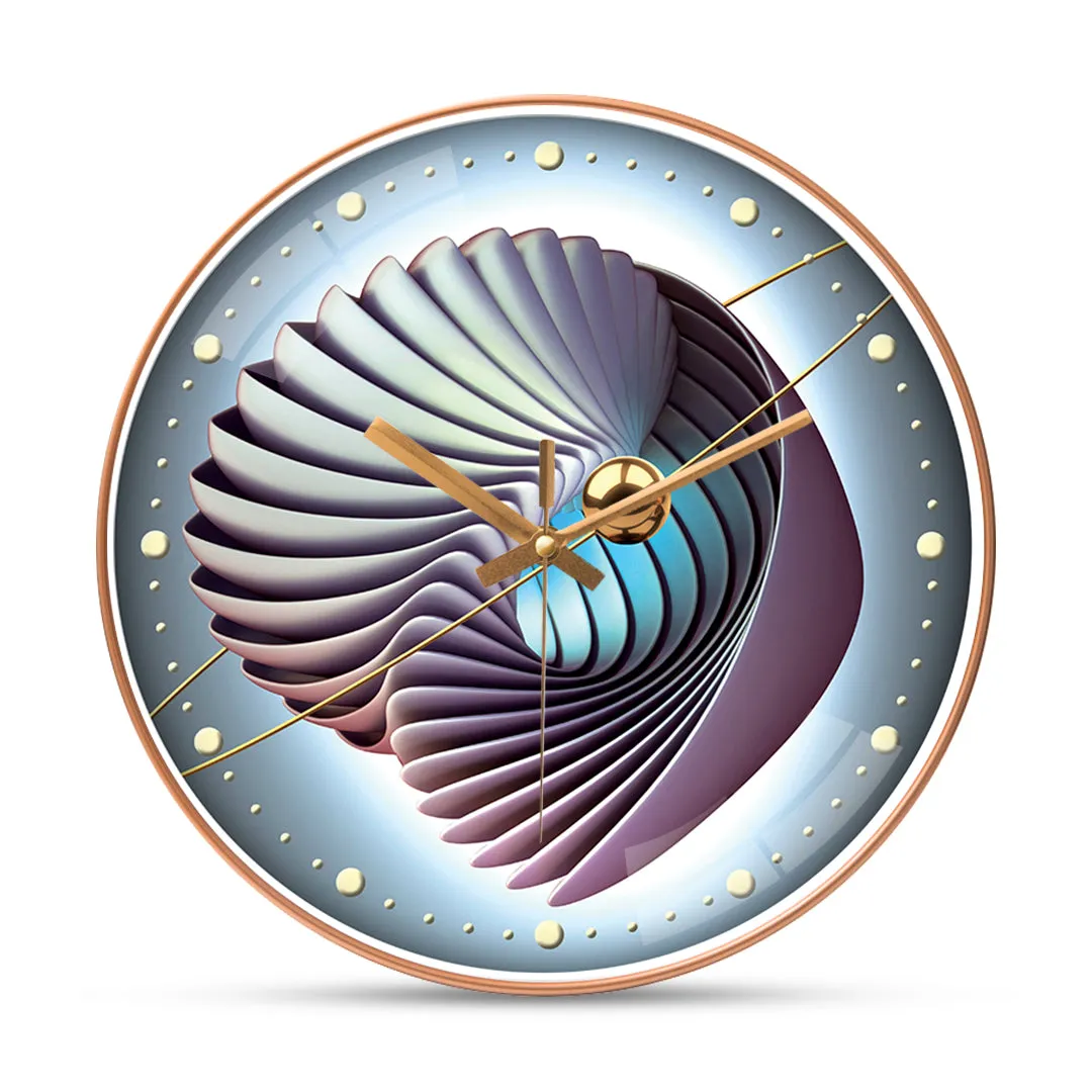 Attractive abstract wall clock