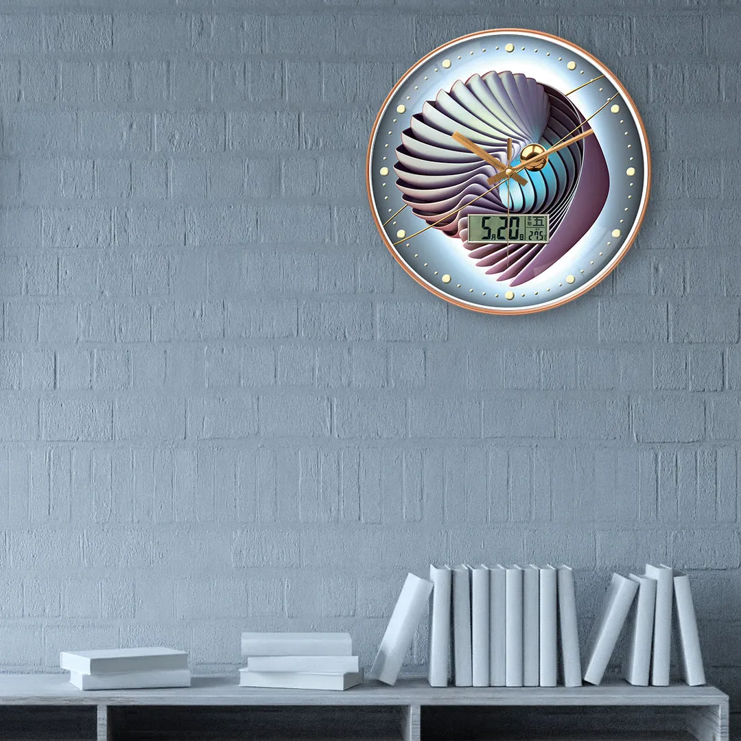 Attractive abstract wall clock
