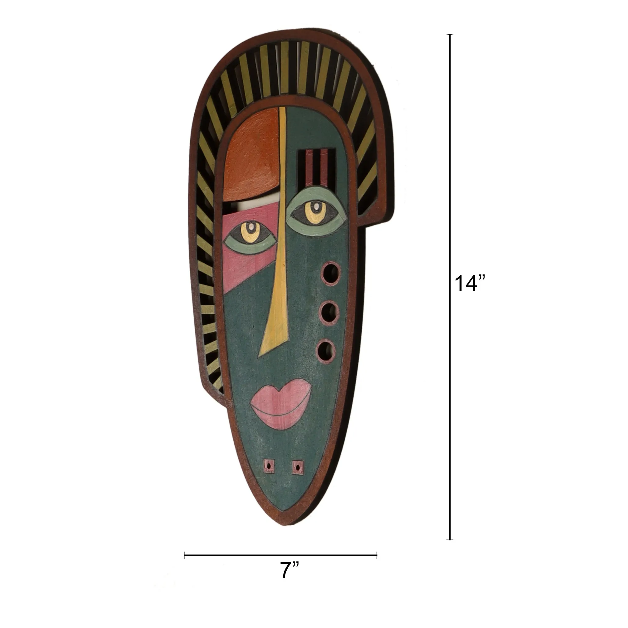 Aunt Ruby Wall Decor Mask (7x14)