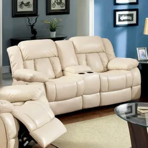 Barbado Ivory Love Seat w/ 2 Recliners