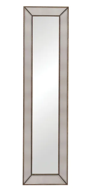 Beaded - Floor Mirror - Gold