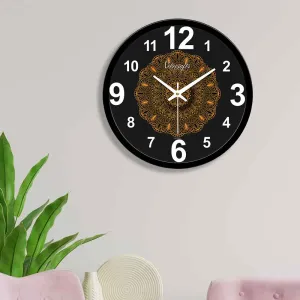 Beautiful Golden Mandala Designer Wall Clock
