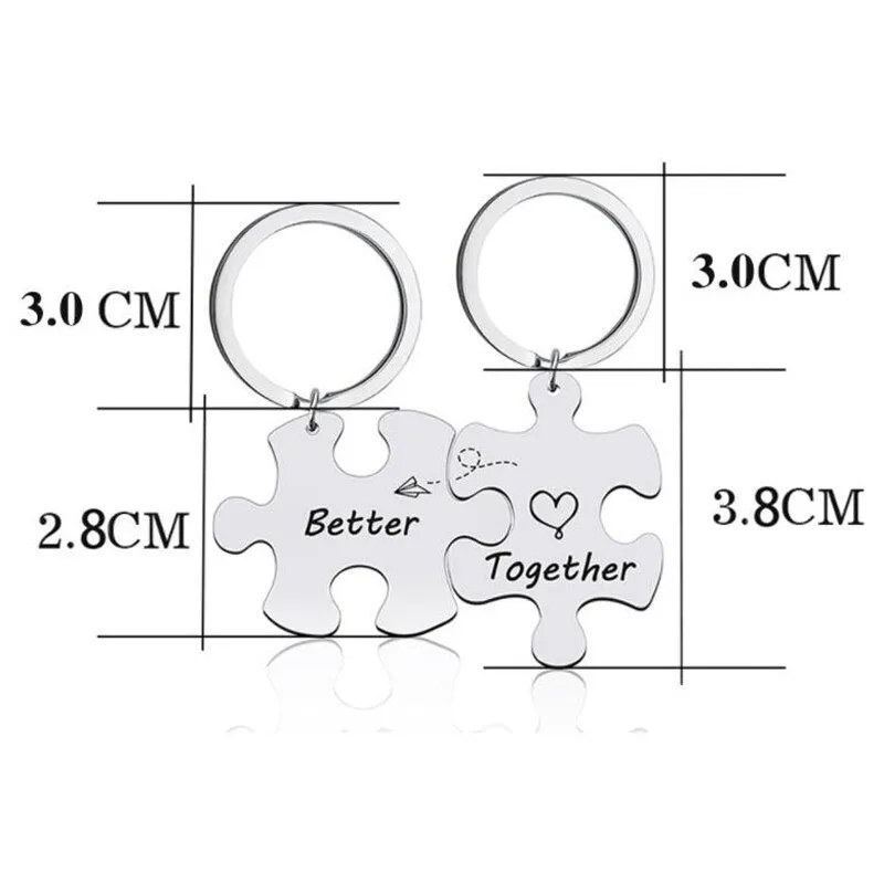 Better Together Keychain
