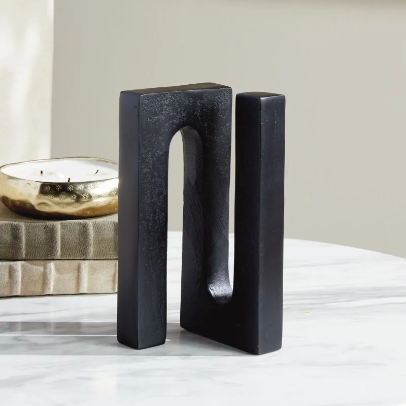 BLACK CASSIAN SCULPTURE BY NAPA HOME & GARDEN