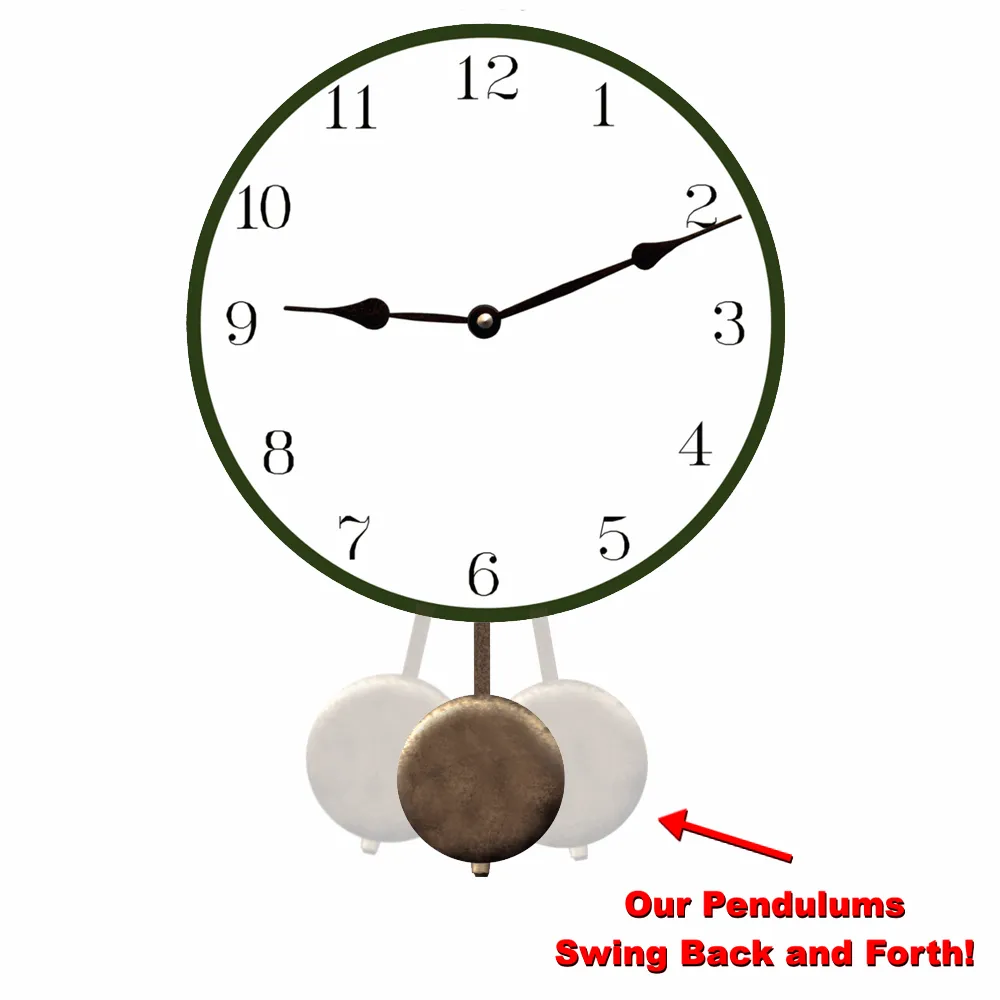 Black Wall Clock
