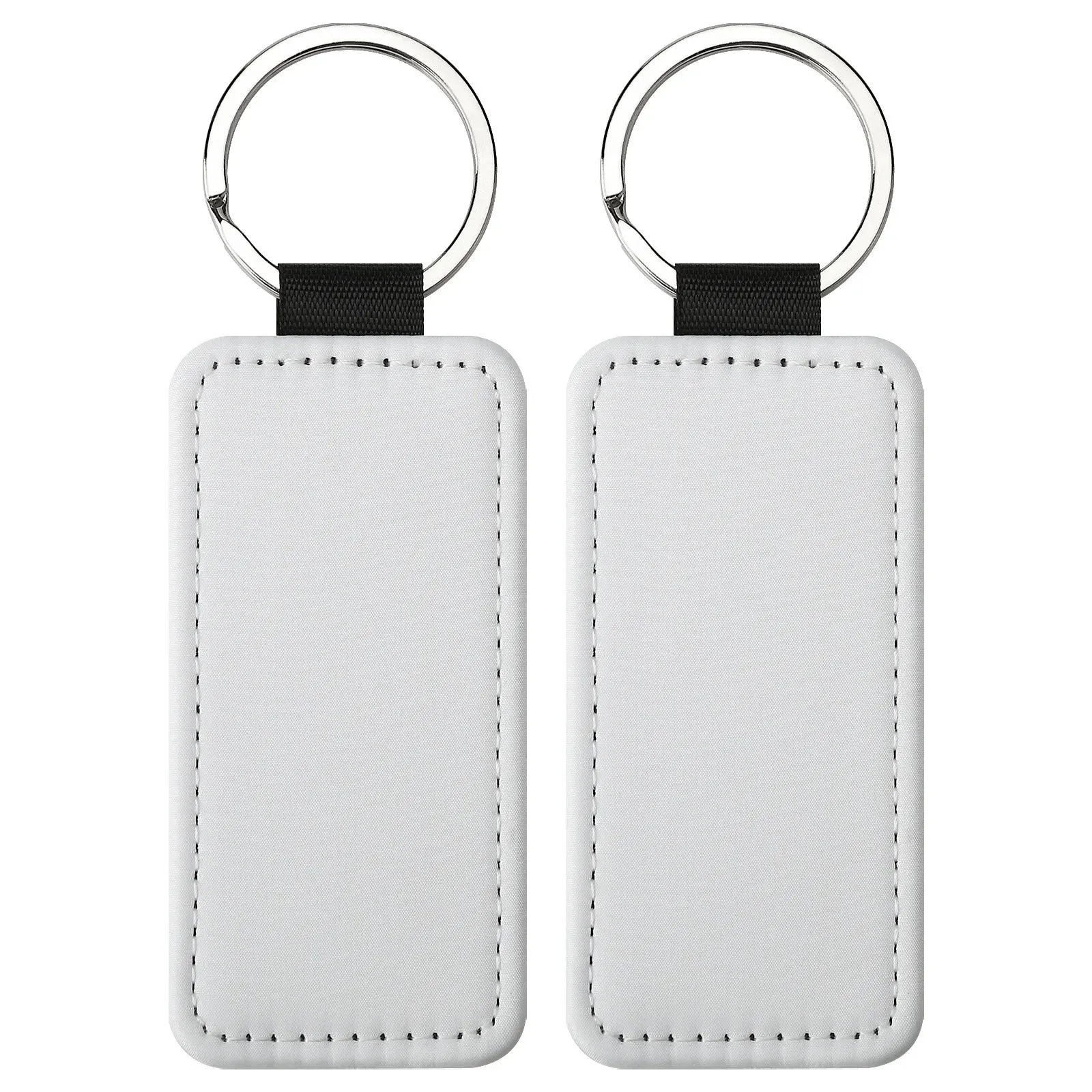Blanks PU Leather Keychain