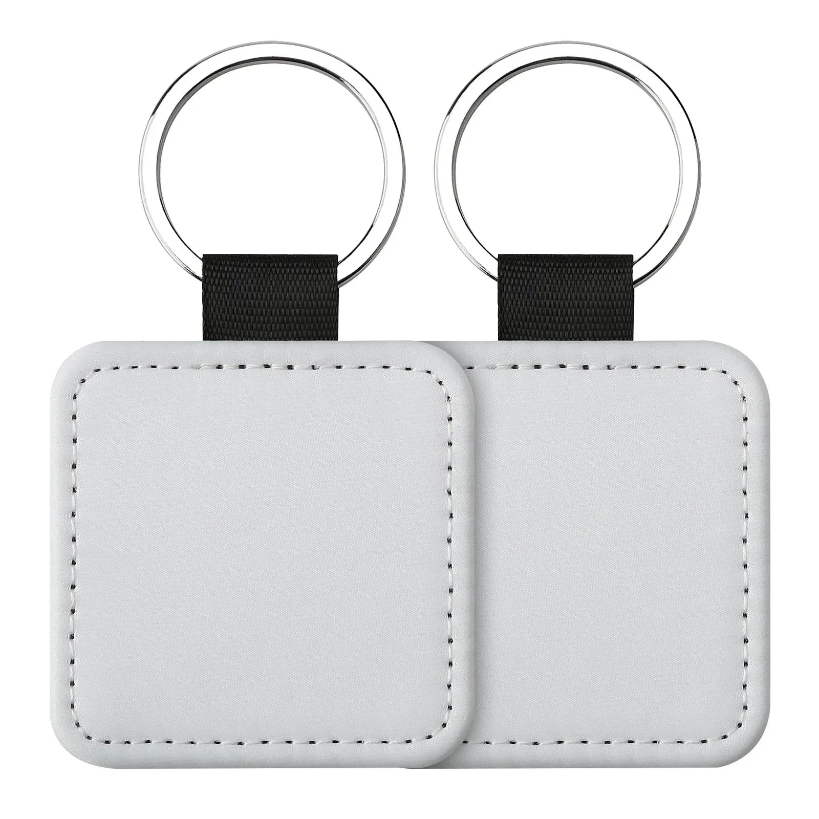 Blanks PU Leather Keychain