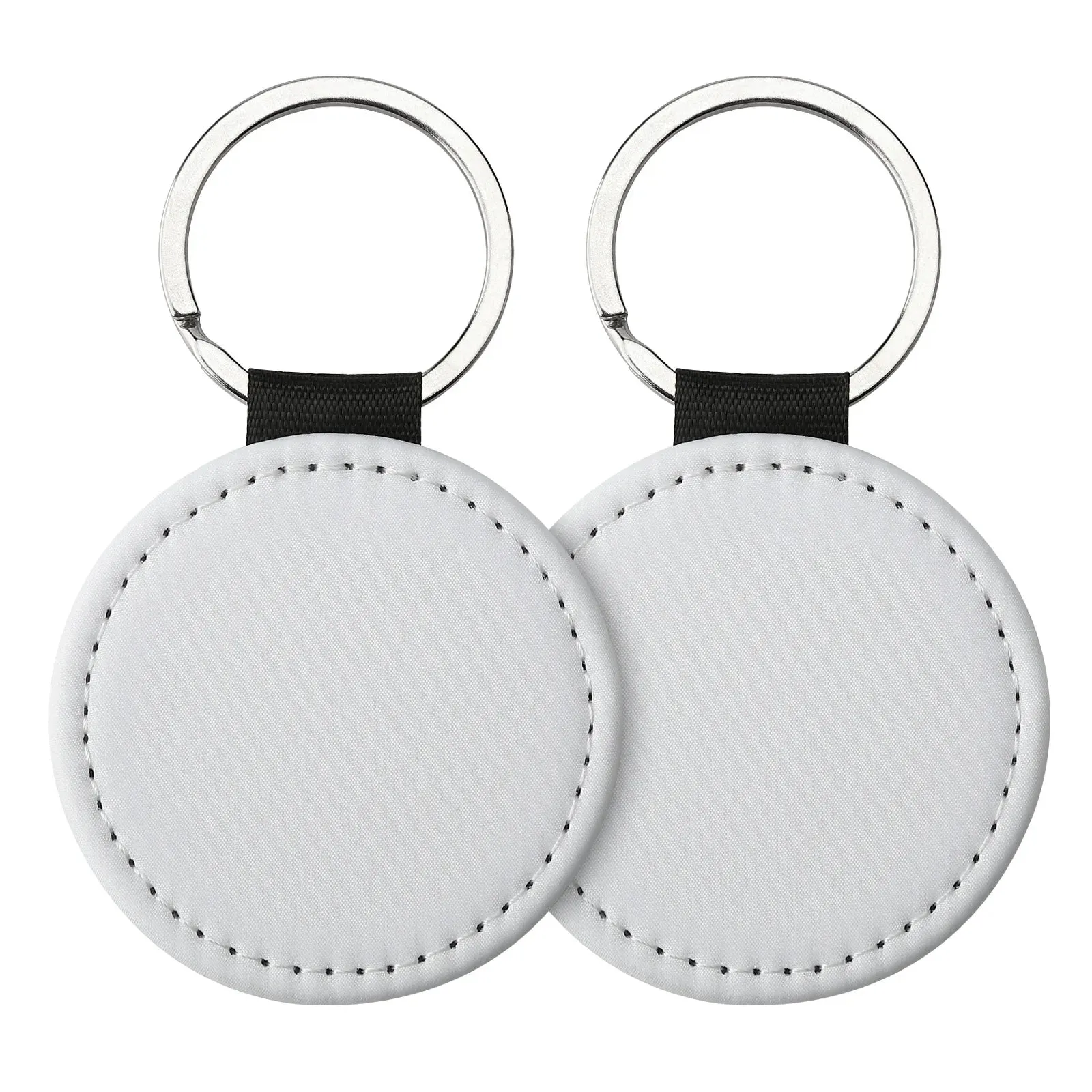 Blanks PU Leather Keychain