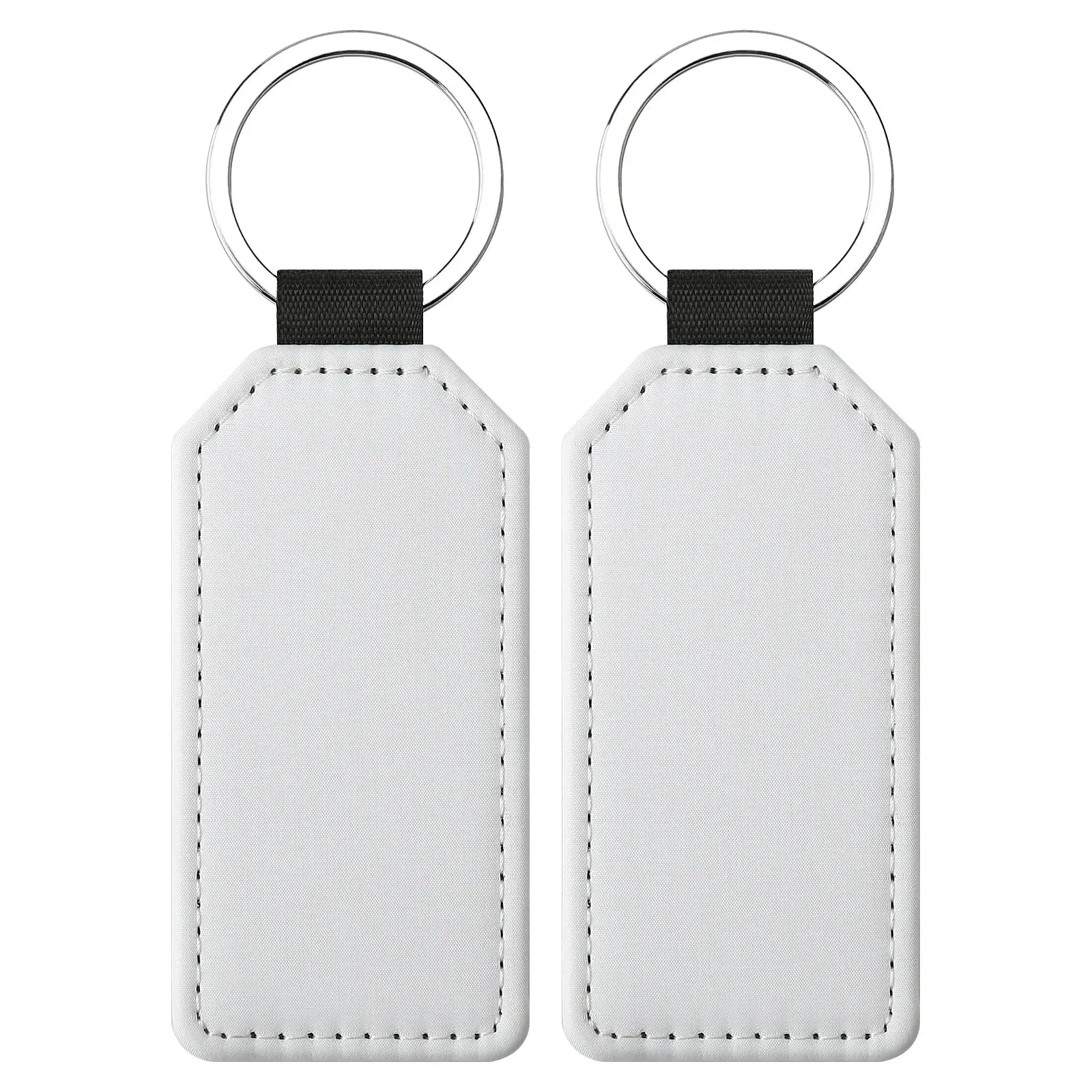 Blanks PU Leather Keychain