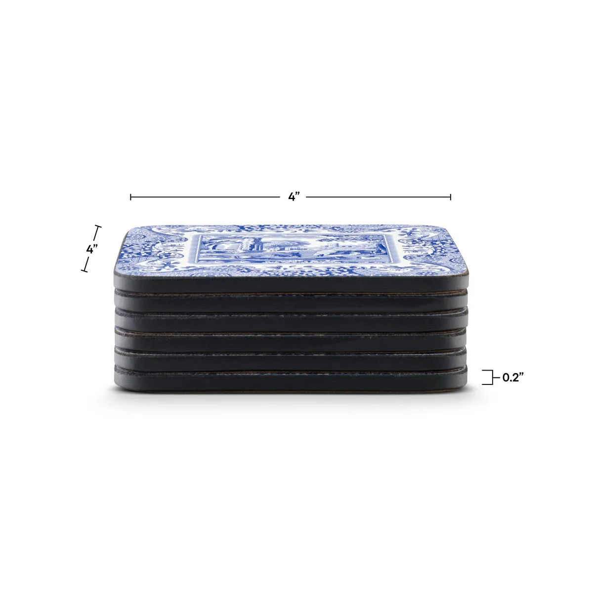 Blue Italian Coasters – Set of 6