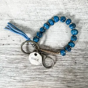 Boho Keychain Bracelet
