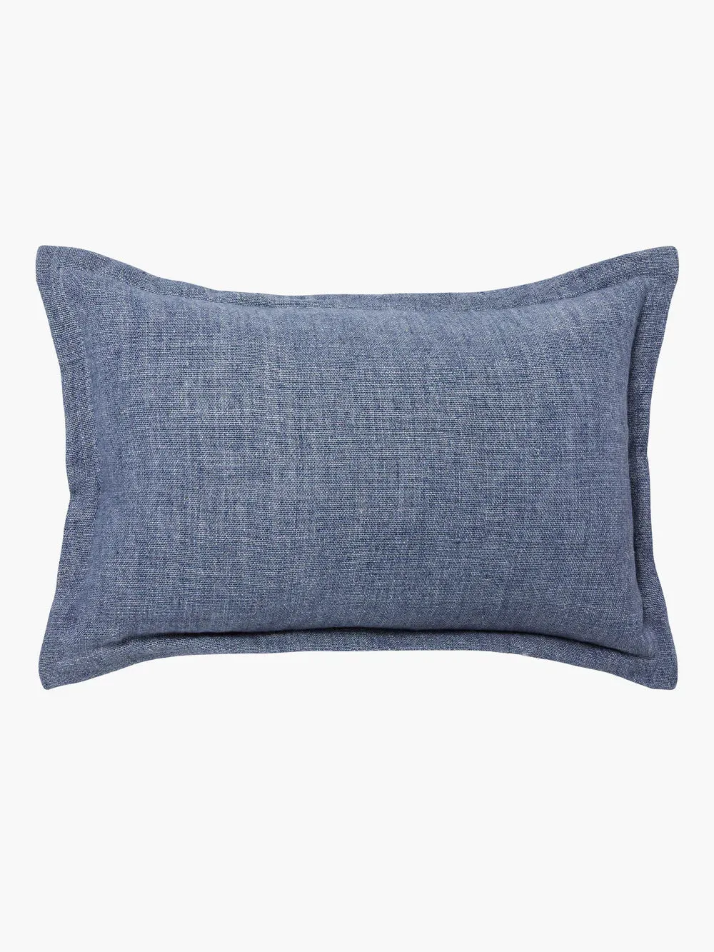 Burton Vintage Blue Tailored Heavy Linen Cushion