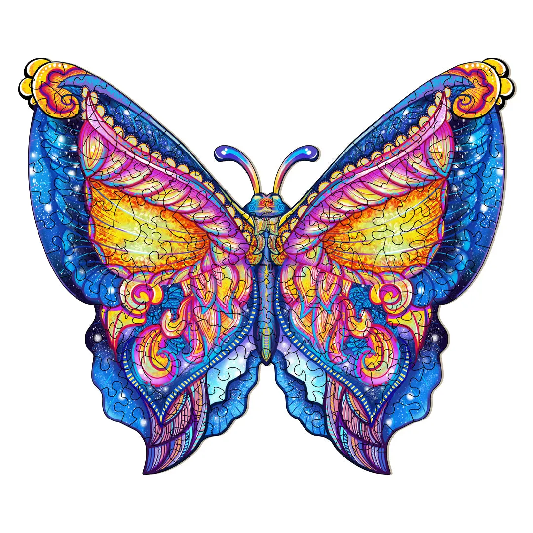 Butterfly Puzzle - Wooden Jigsaw Puzzle