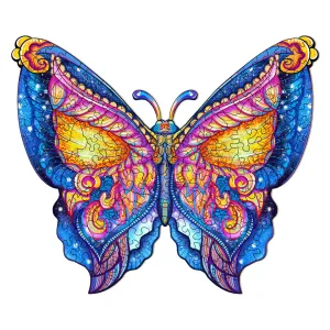 Butterfly Puzzle - Wooden Jigsaw Puzzle