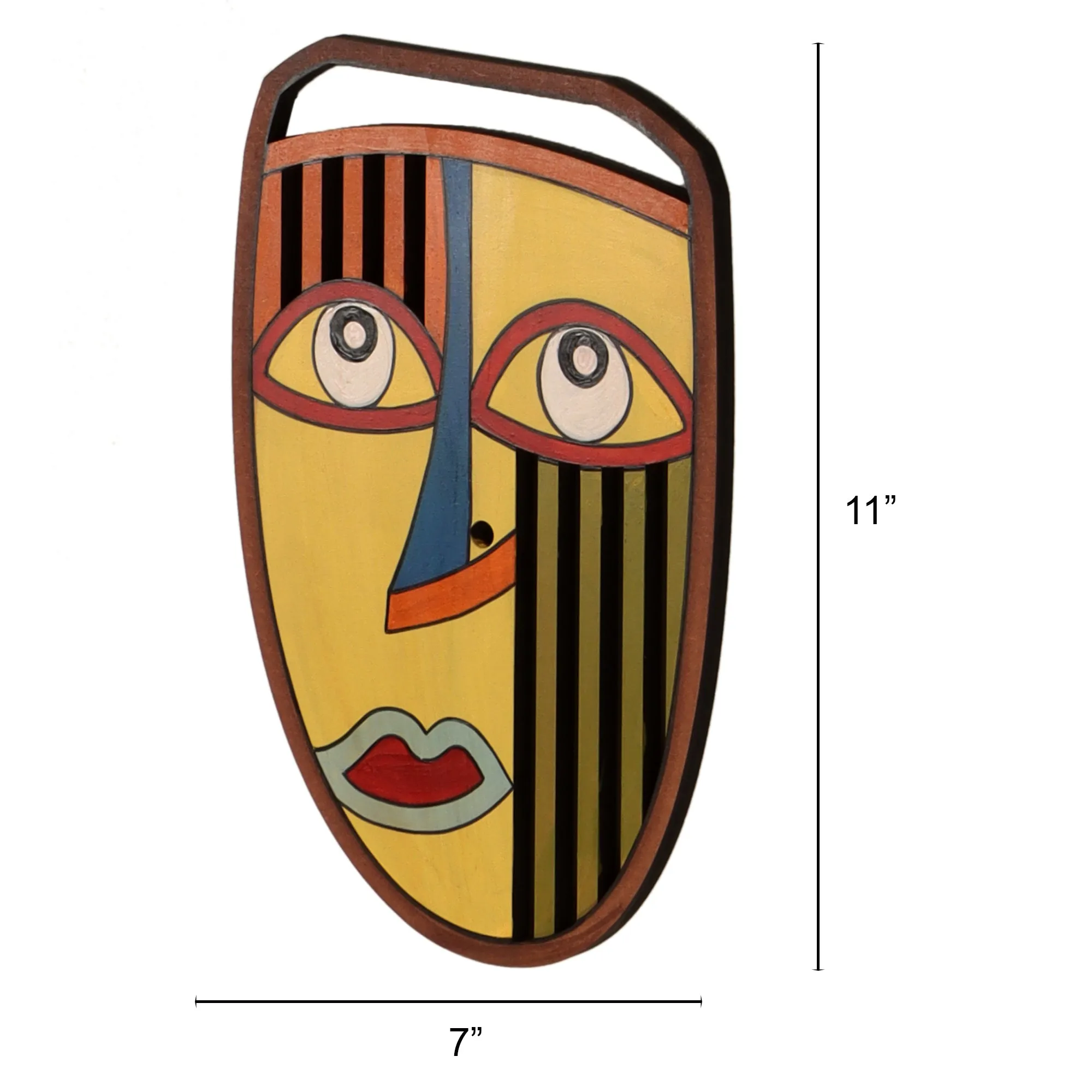 Candid Sunny Wall Decor Mask (7x11)