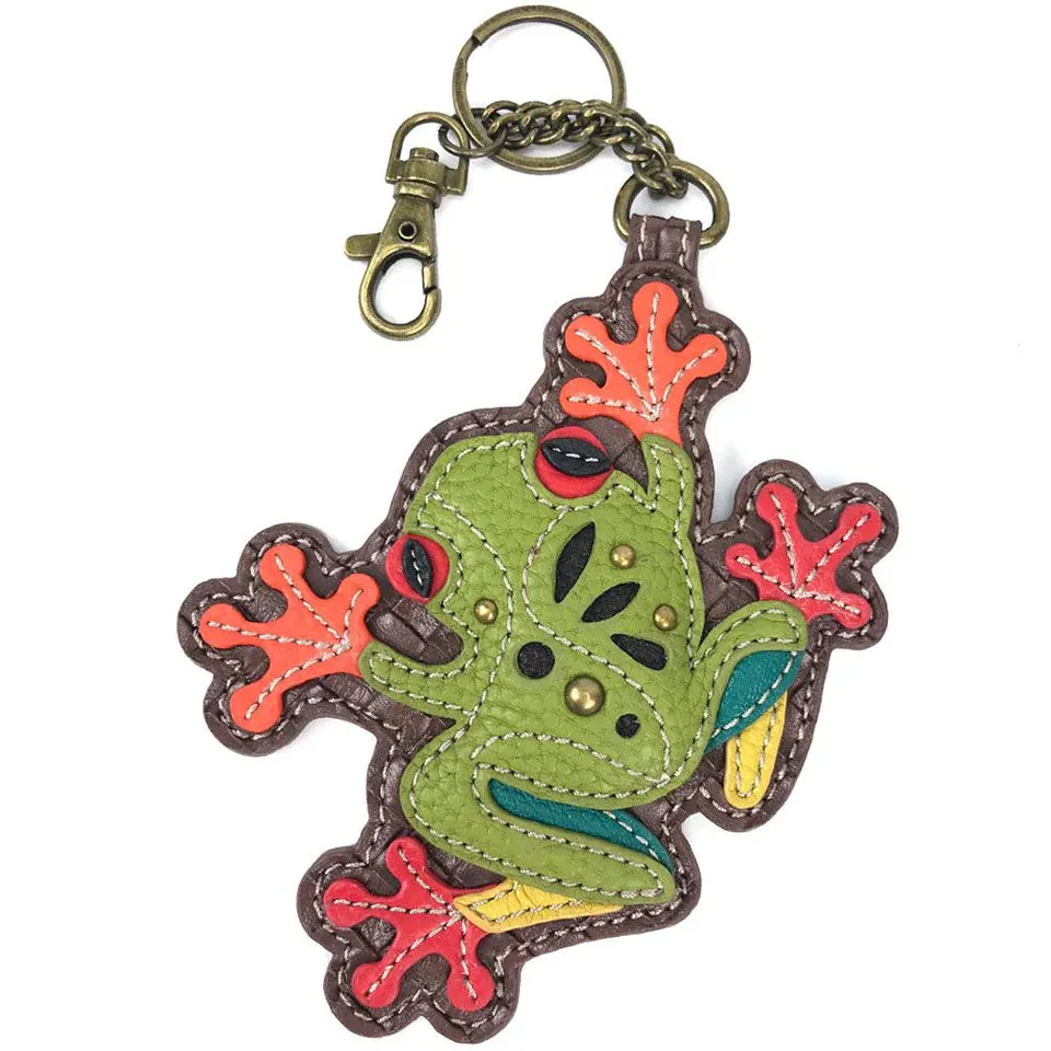 Chala Key Fob/Coin Purse - Frog