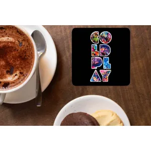 Coldplay Coasters - Graffiti Art