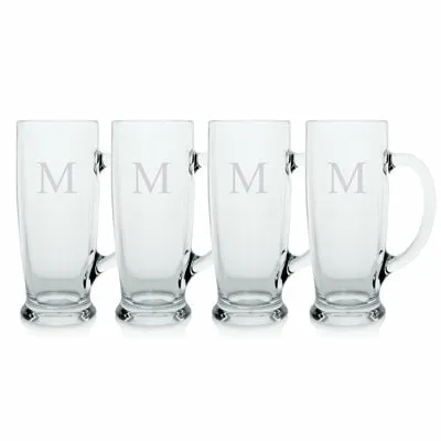 Craft Beer Mugs (Set of 4)