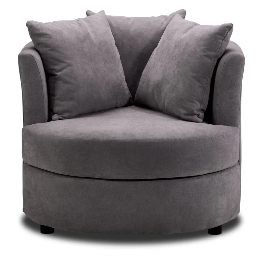 Cuddles Accent Chair - Grey