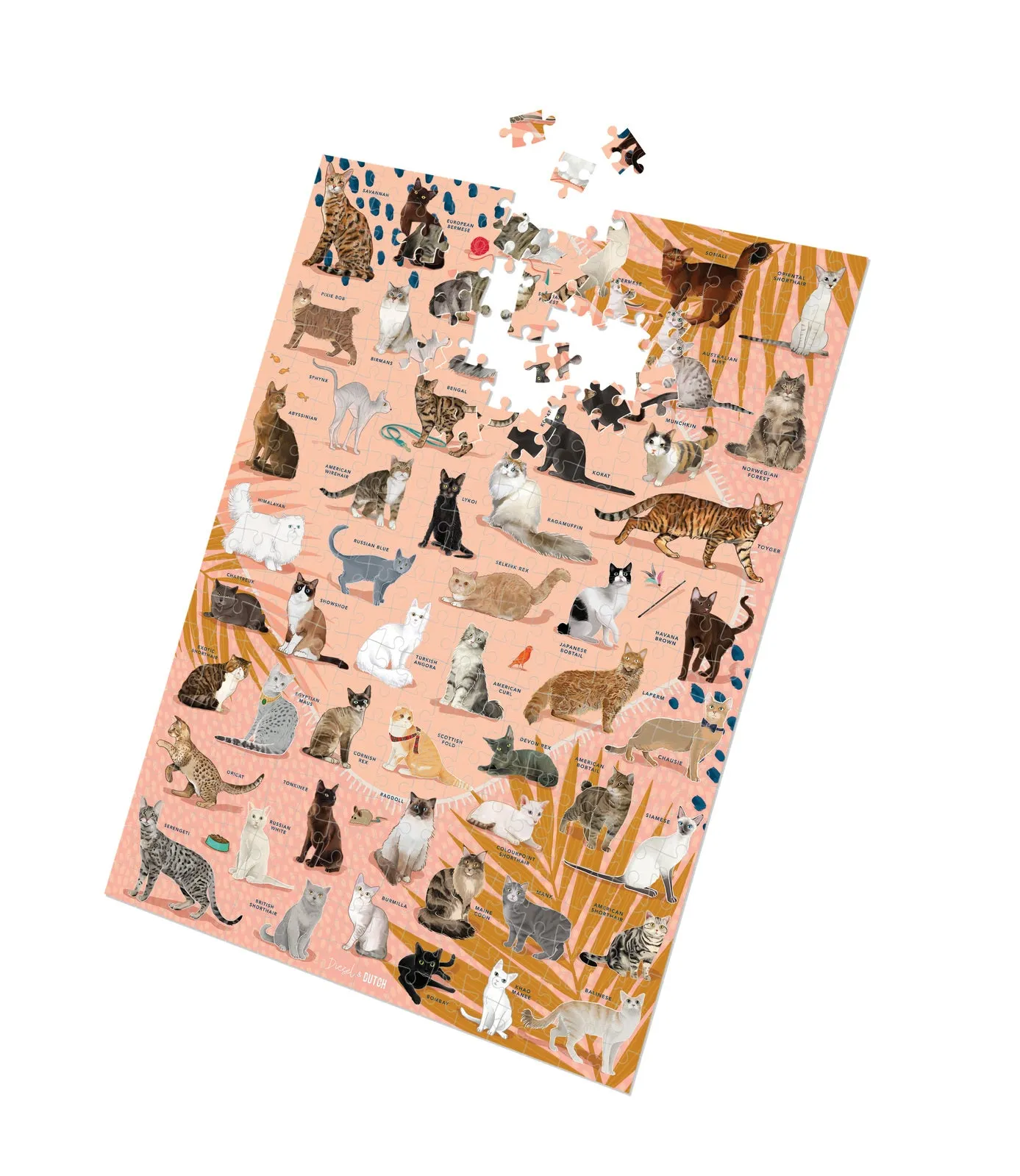Curious Cats 1000pc Wall Puzzle