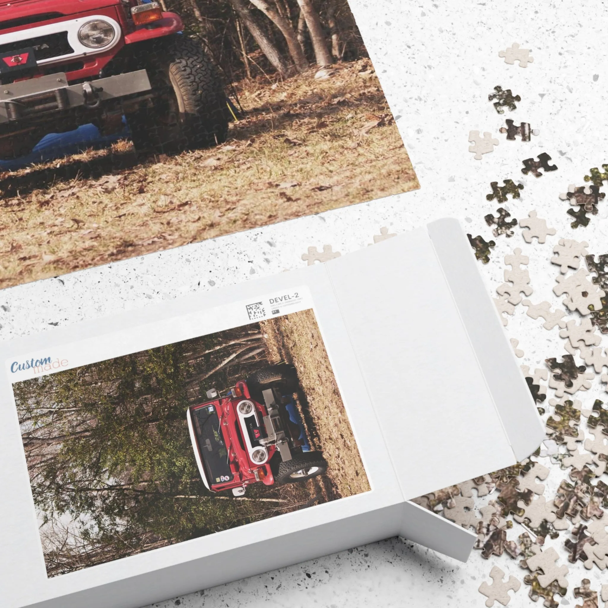 Custom Family Photo Image Puzzle Gift - Reefmonkey