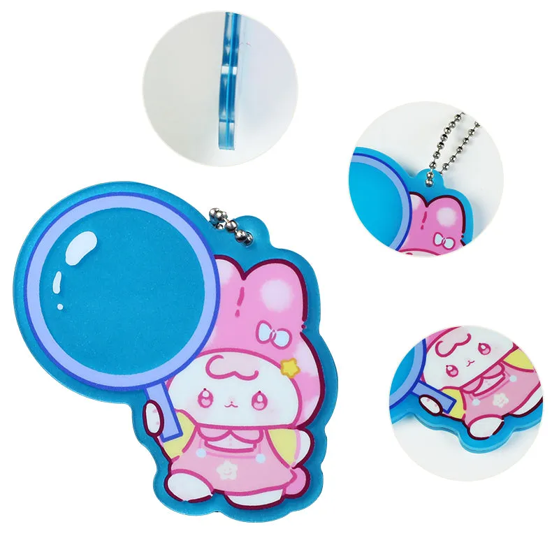 Custom Glow In The Dark Acrylic Keychains