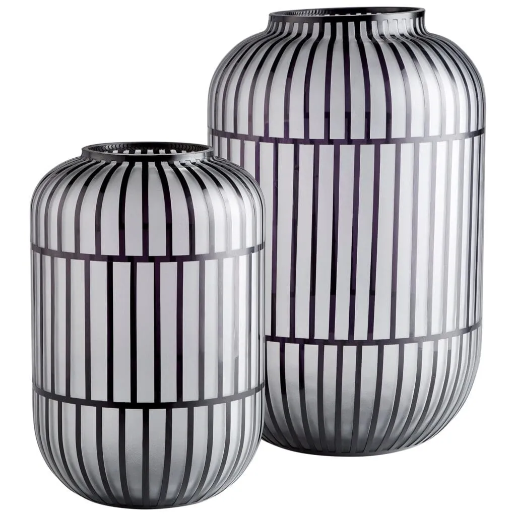 Cyan Design 10872 Lined Up Vase - Black - Extra Large