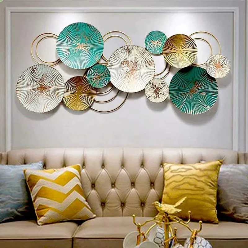Decor Accents HOUSE Modern Metal Art Decor Iron Wall Hanging Home Decoration Perfect for Living Room/Hotel/Restaurant/Bedroom/Drawing Room (Style_05)