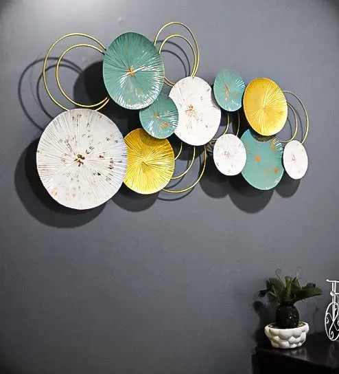 Decor Accents HOUSE Modern Metal Art Decor Iron Wall Hanging Home Decoration Perfect for Living Room/Hotel/Restaurant/Bedroom/Drawing Room (Style_05)