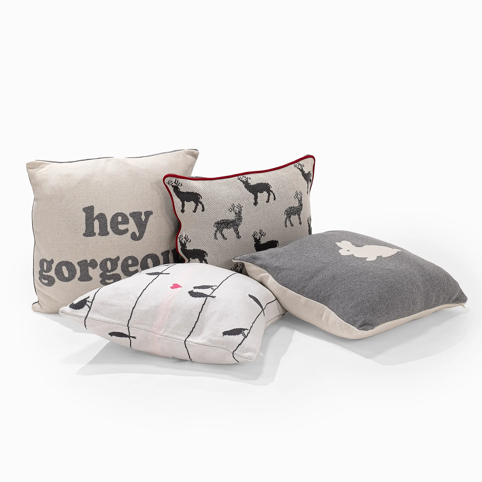 Decorative Cushion Cover 47 x 47cm - Knitted Hey Gorgeous