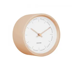 Dense Wall Clock - Sand Brown (12.5cm)