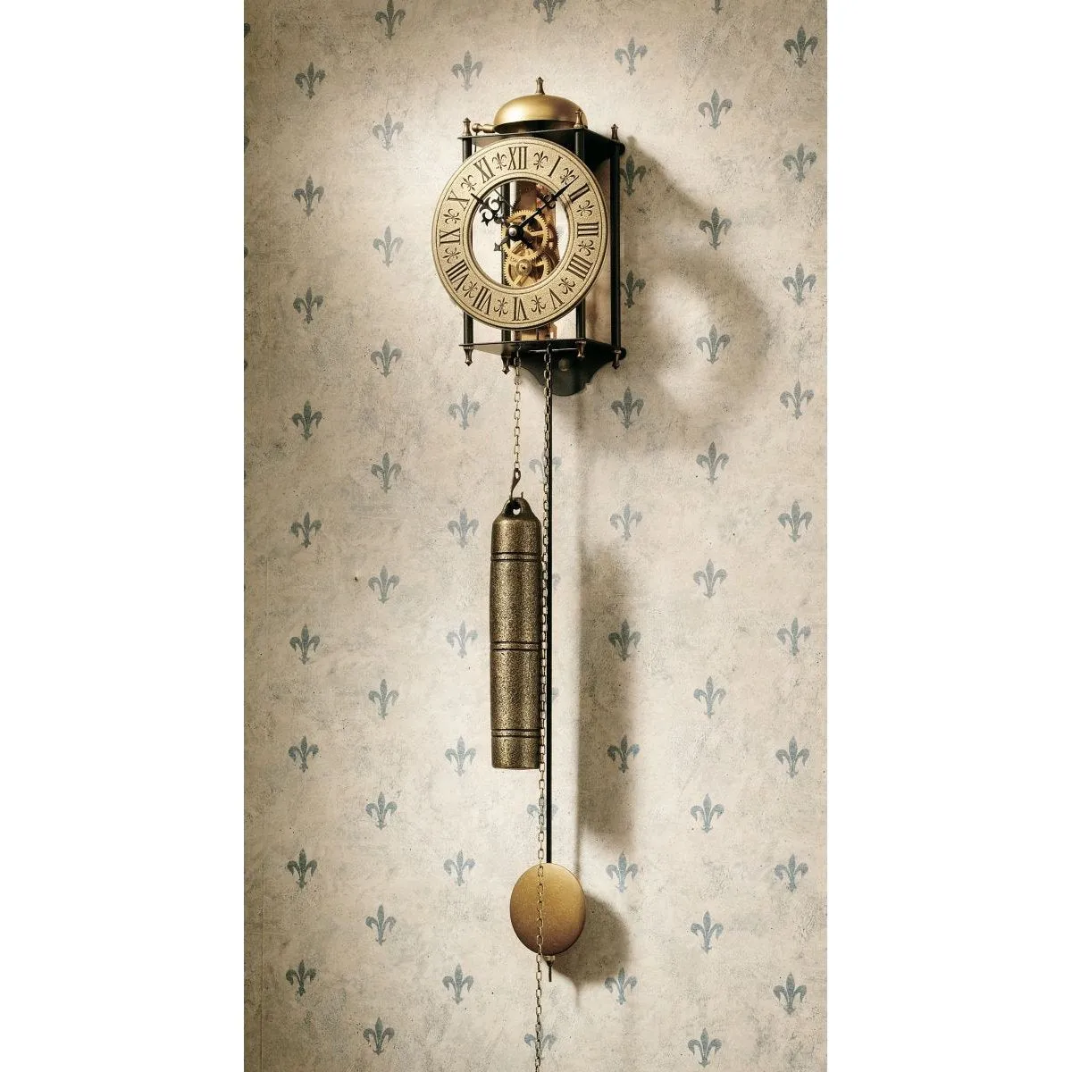Design Toscano YP351 The Templeton Regulator Steampunk Decor Metal Wall Clock, (26 Inch, Bronze Finish)