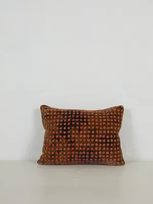 Dotty Cushion in Shaded Brown 30x40