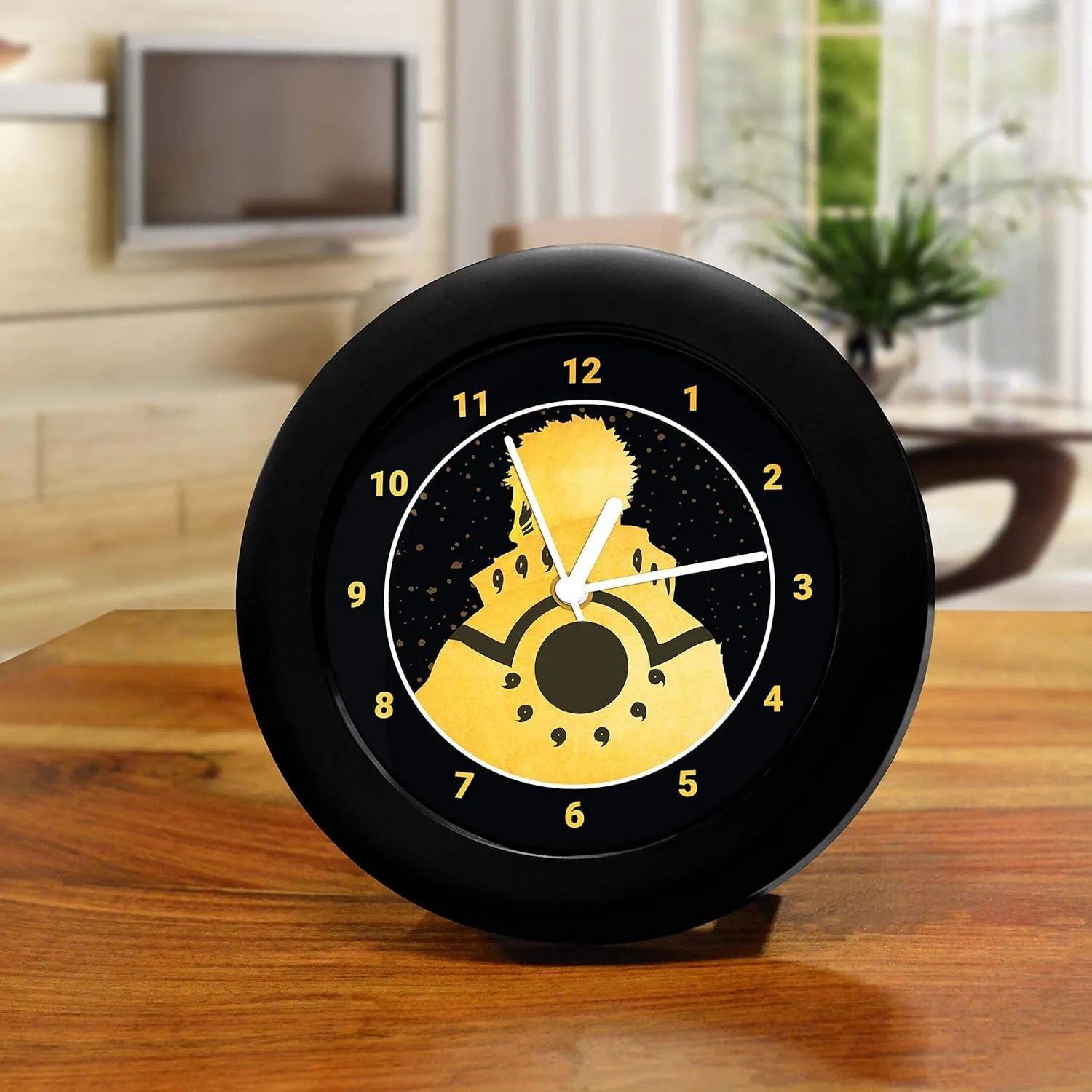 Epic Stuff - Anime Bijuu Mode Design Plastic Table Clocks (Multicolour)