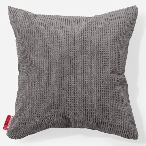 Extra Large Scatter Cushion Cover 70 x 70cm - Pom Pom Charcoal Grey