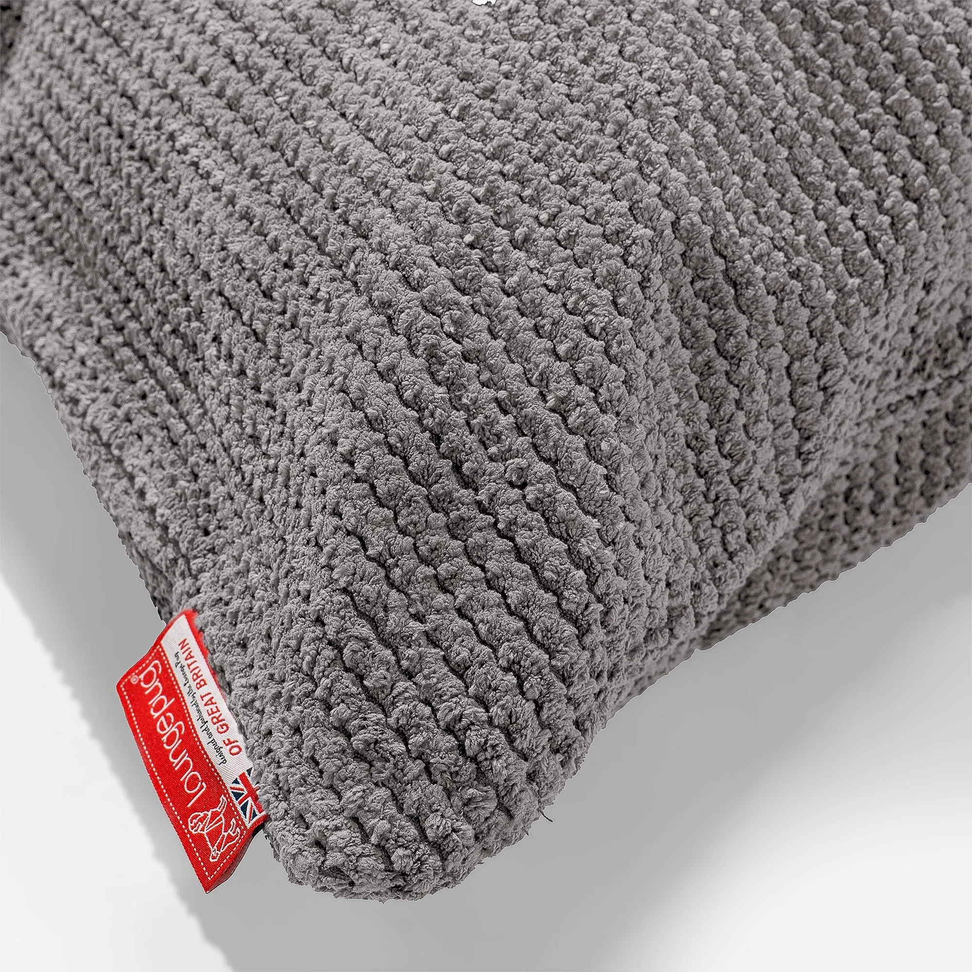 Extra Large Scatter Cushion Cover 70 x 70cm - Pom Pom Charcoal Grey